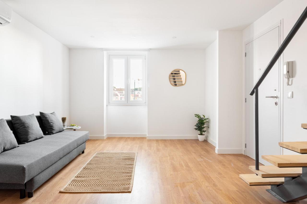Altido Modern 2-Level Flats Near Ajuda Palace Lisbon Luaran gambar